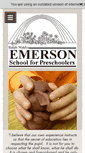 Mobile Screenshot of emersonschoolnh.org